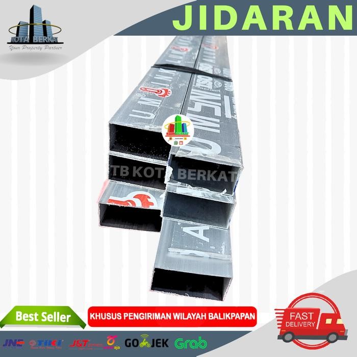 JIDAR ALUMUNIUM PLESTER / JIDARAN / JIDAR HOLLOW ALUMUNIUM