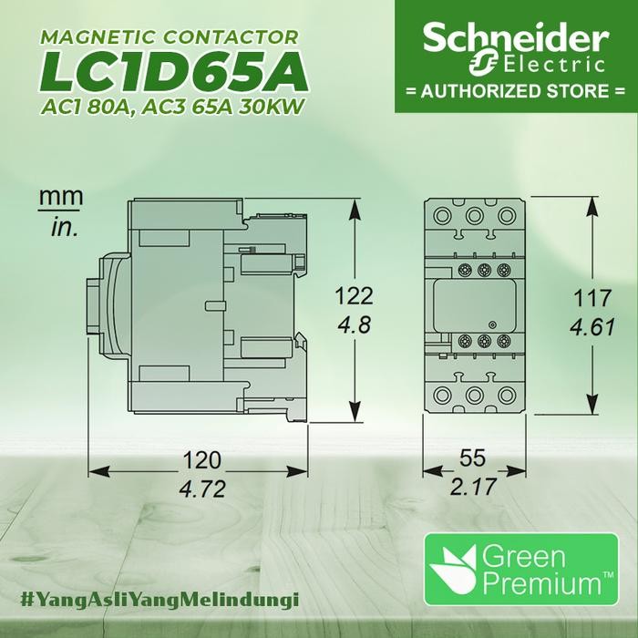 SCHNEIDER Kontaktor Contactor LC1D65 LC1D65A 24V 42V 48V 110V 220V 380V LC1D65AB7 LC1D65AD7