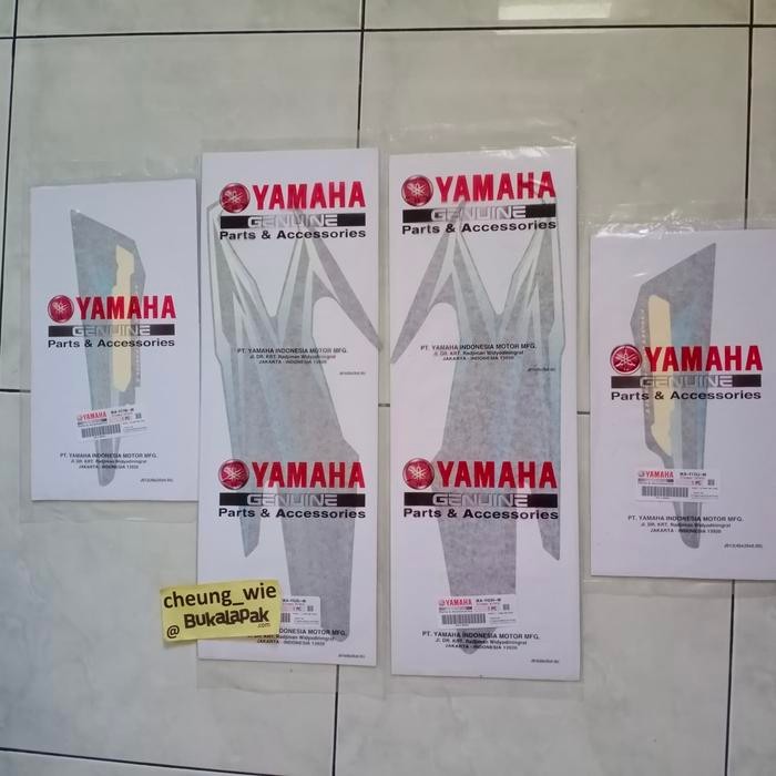 Lis Body/ Striping Yamaha Rx King New 2005 Tangki Biru Garuda Asli Ori