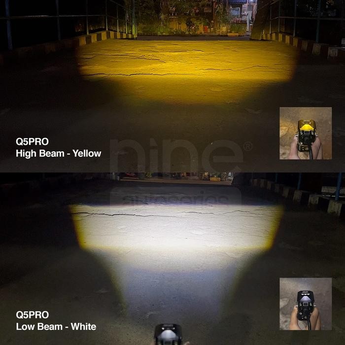 Lampu Led Tembak Sorot Laser 2 Warna Original Luminos Q5