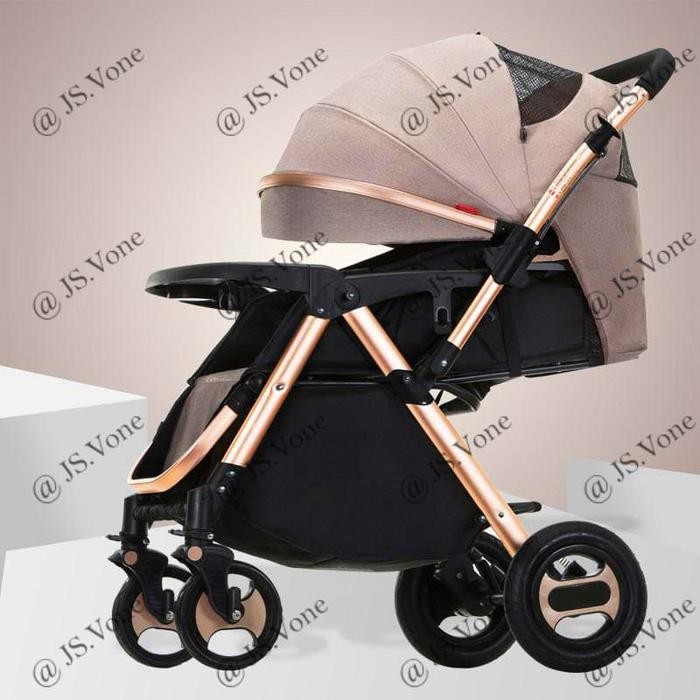 Kereta Dorong Bayi Baby Bliss x Nevi Baby / Baby Stroller 2 Arah BillT