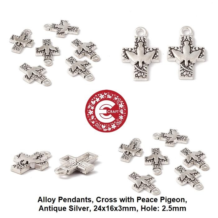 """] 4 PCS LIONTIN SALIB ROH KUDUS BURUNG MERPATI