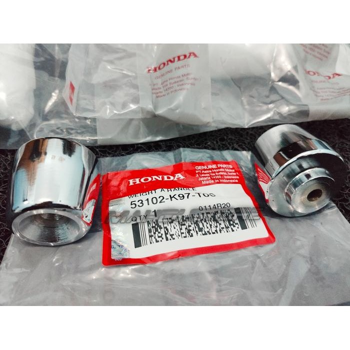 Bandul Jalu Stang Honda Pcx Vario 125 150 Stainless Chrome Universal / Ready Stok / New / Spesial