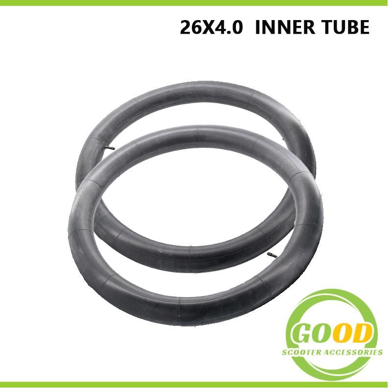 Tyres 26x4 26x4.0 Butyl Rubber Inner Tube 26x4.00 Inner Camera Straight For 26 Inch Tire Electric Ve