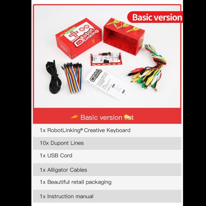 r352- Promo Makey Makey Starter Kit Kickstarter Trainer Elektronik Micro