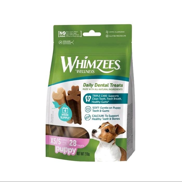 Terlaris Whimzees Puppy Dental Chew Dog Treats - Snack Makanan Anjing SALE