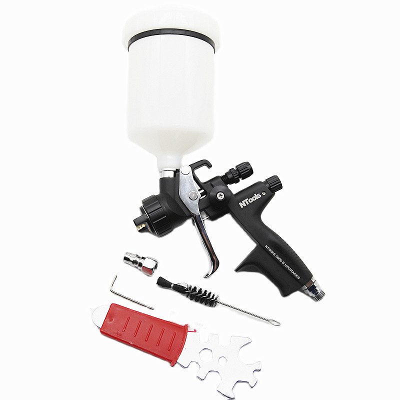 IMPORT HVLP4000B 5000B Spray Gun 1.3mm Stainless Steel Nozzle Atomization Professional Sprayer Paint