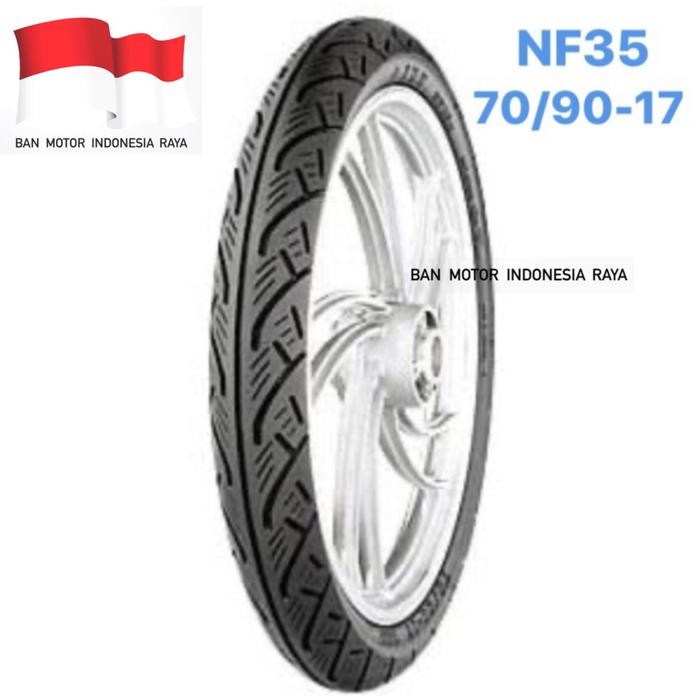 Ban Motor IRC NF 35 ( NF35 ) 70/90-17 ( Tubetype ) Ban Luar