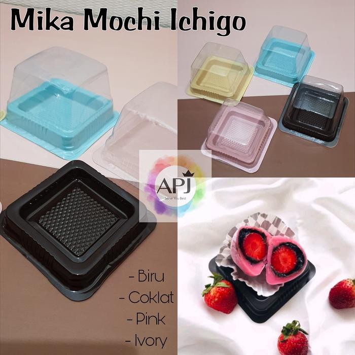 DJJ Mika Mochi Daifuku 50 SET / Mika Mochi Satuan / Tray Mochi Daifuku / Mika Mochi Ichigo / Mika