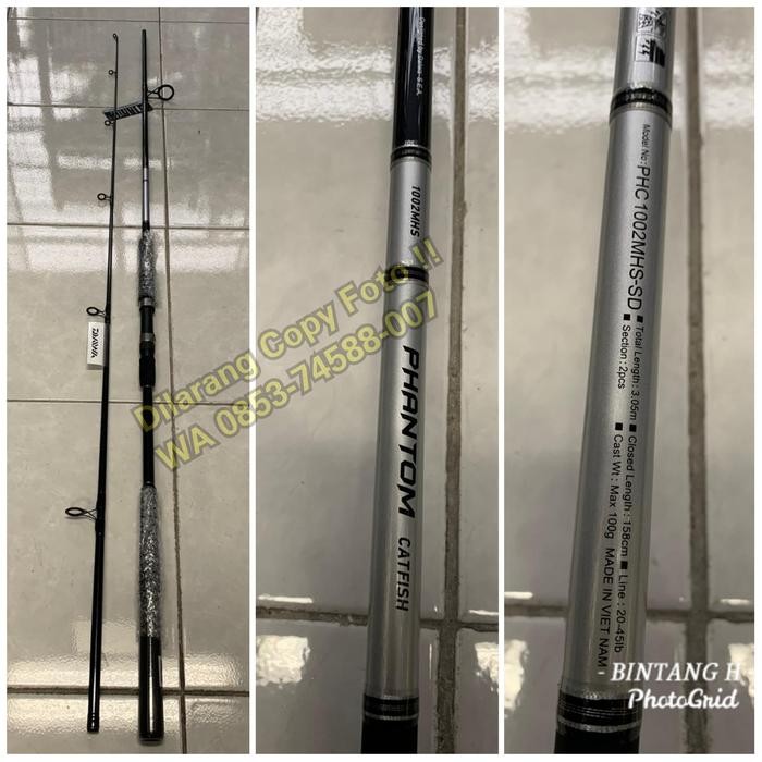 Ready Joran Daiwa Phantom Catfish 1002 MHS SD