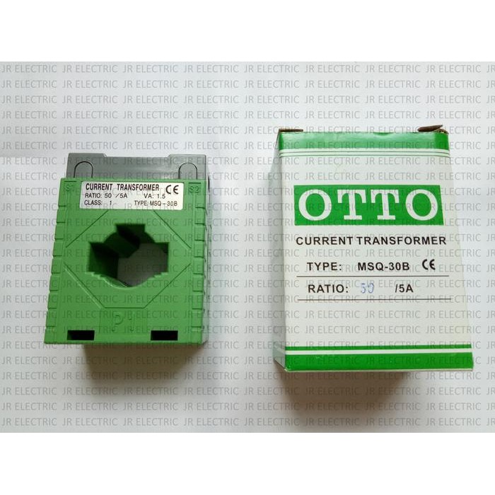 qez7- Otto Current Transformer Ct Msq-30B Ct-30/5A - Ct-250/5A Kecil