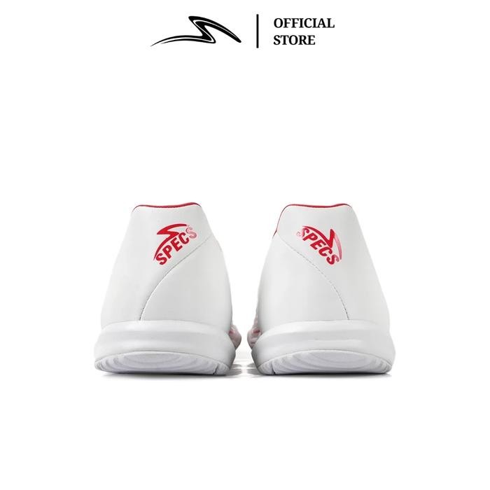 SPECS SEPATU FUTSAL LIGHTSPEED REBORN IN WHITE EMPEROR RED SPE1020194