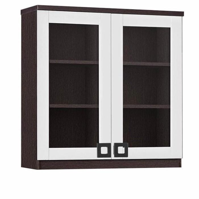 Kitchen set lemari dapur atas 2 pintu kaca