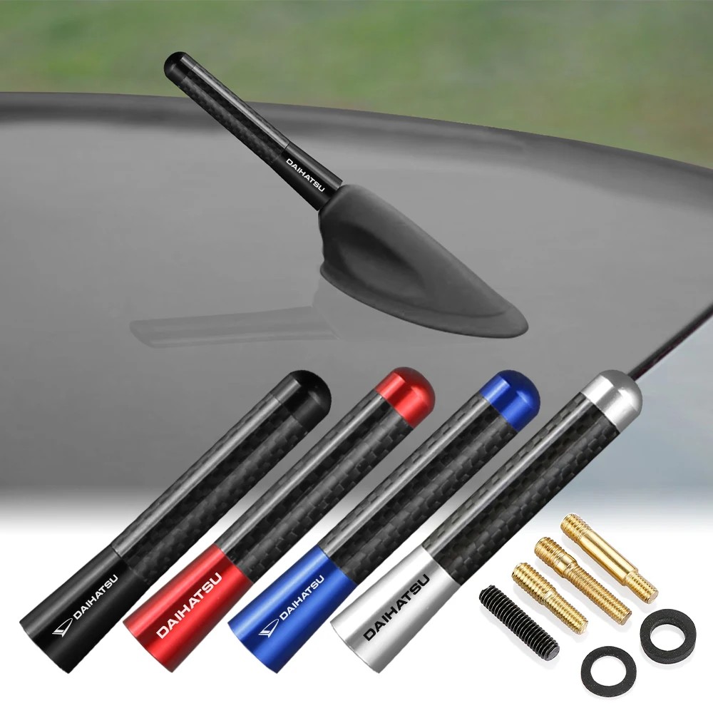 8cm Car Radio Enhanced Signal Aerial Antenna Auto Accessories For Daihatsu Sirion Feroza Emblem Trev
