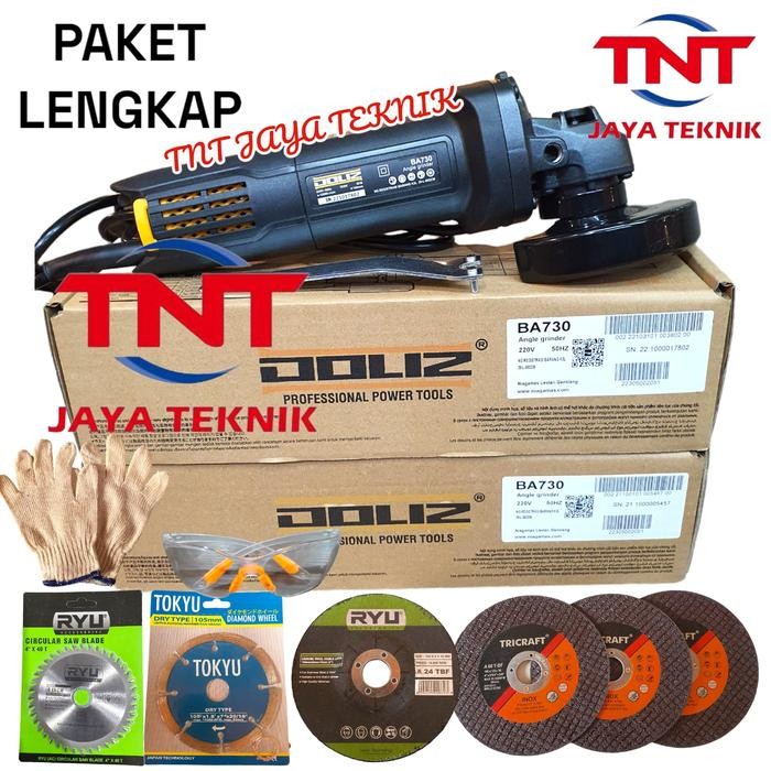 Doliz Ba730 Mesin Gerinda Tangan 4" Doliz Ba 730 / Mesin Gurinda Tangan 4 Inch Doliz Ba730 Ba 730