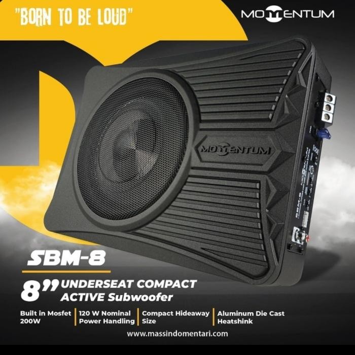 SUBWOFER UNDERSET KOLONG MOMENTUM SBM-8