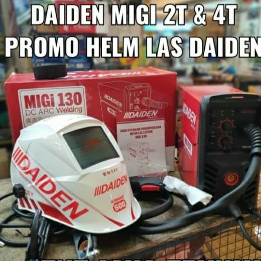 Limited Paket Mesin Las Co2 Daiden Migi 130 / Daiden Migi 130 /Daiden Mig 130 Terlariss 