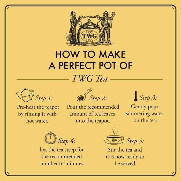 InstanChatYaa- Twg Tea Moroccan Mint Tea, Haute Couture Tea Tin, 100G