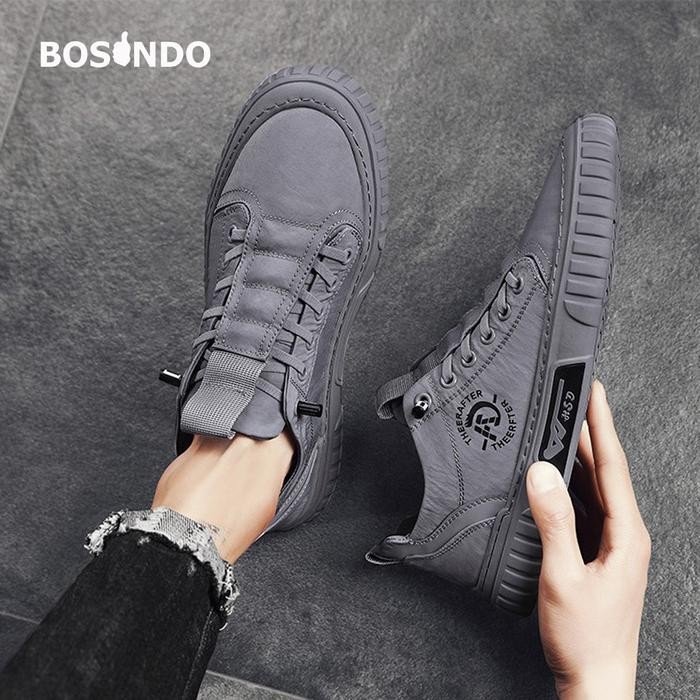 muna BOSINDO K15 Sepatu Kanvas Sepatu Sneakers Premium Sepatu Pria Keren Sepatu Fashion Terbaru