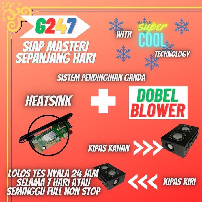PetShoPq- Speaker Spiker Masteran Burung G247 Master Speker Koncer Sono Go Mp3 Digital Bluetooth