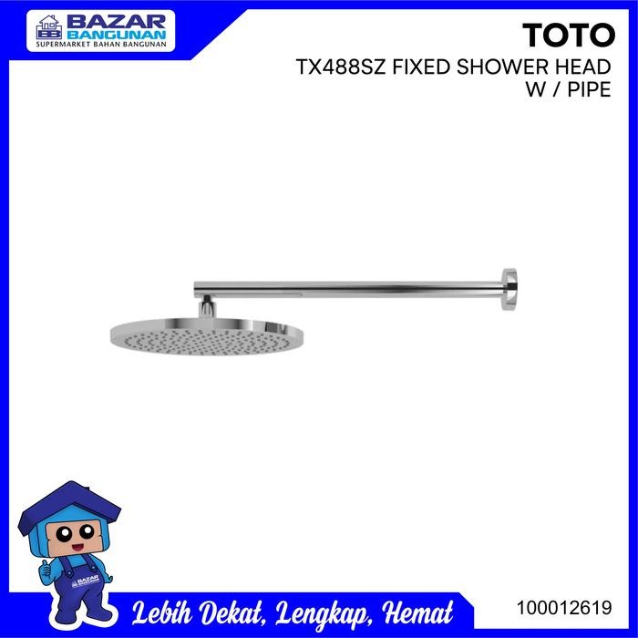 ASLI Toto - W Mounted Fixed / Kepala Shower Ta Tx 488 Sz / Tx488Sz READY STOCK