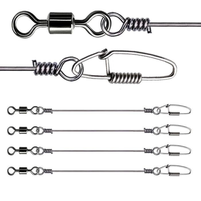 Wormhook Kawat Neklin Zman Baby Silencer Anti Gigi Tajam Gabus Toman Pancing Pasti Ori