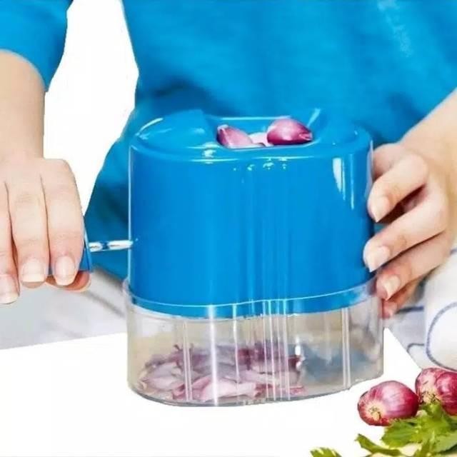 Alat Pencacah Bawang / Pemotong Bawang Praktis / Alat Potong Bawang Merah Putih Cepat Kitchenware
