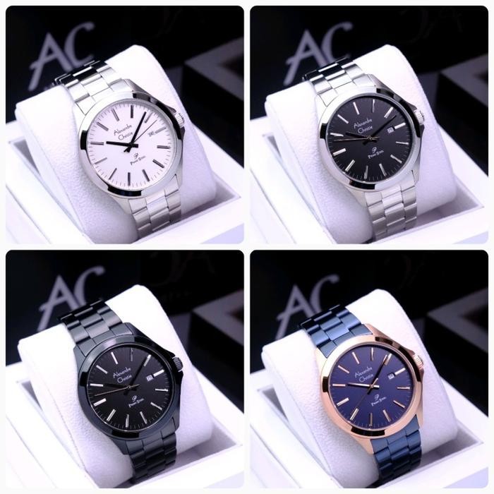 Jam Tangan Alexandre Christie AC1026 Primo Stainless Steel