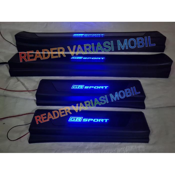 Ready Sill Plate Sillplate Samping Side Scuff Plate RUSH 2022 GR Sport Lampu