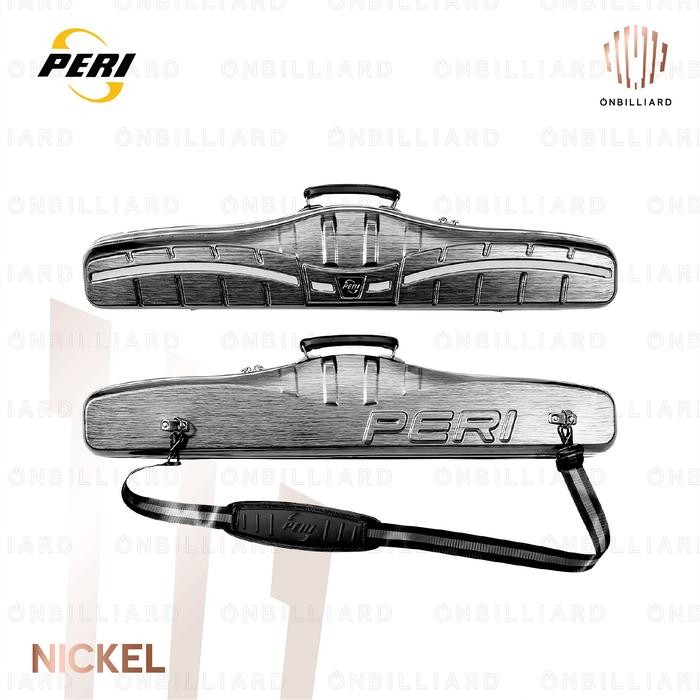 PERI AURORA 3x3 Tas Billiard 3 Butt 3 Shaft Cue Case Billiard 6 Lubang Billiard