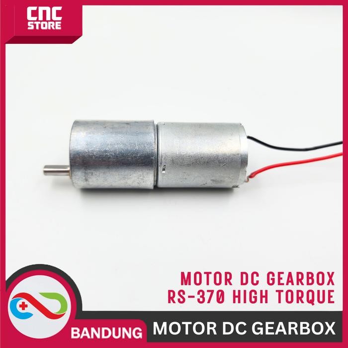 GEARBOX MOTOR DC GEAR BOX HIGH TORQUE ZGB25B 370 370 RS-370 DINAMO DC MOTOR SPEED REDUCTION