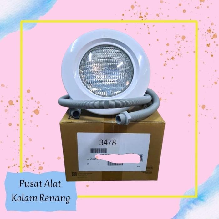 300W/12V Hayward Lampu Kolam Renang Model Tanam Under Water Light