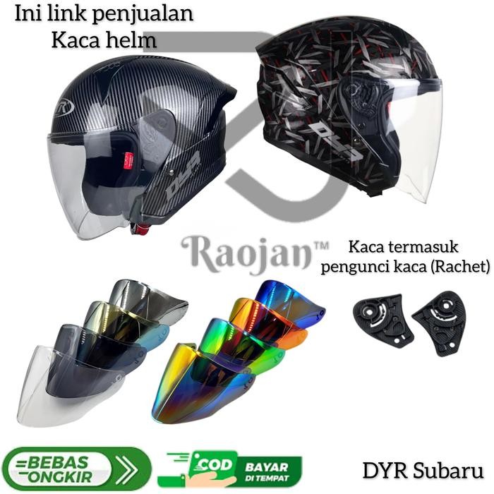 Kaca helm Dyr Subaru Visor helm Dyr Subaru carbon