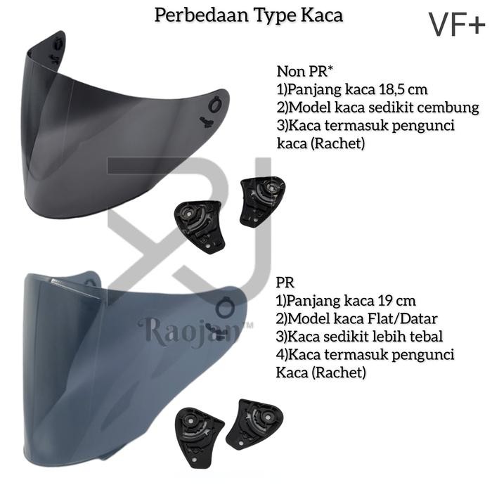 Kaca helm ARL TT Course Visor helm ARL TT Course