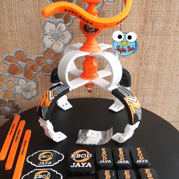 ASLI Ebod Jaya Fullset Variasi / Asess, emblem, , Sangkar Murai Ebod Jaya - Mahkota soket / dapat