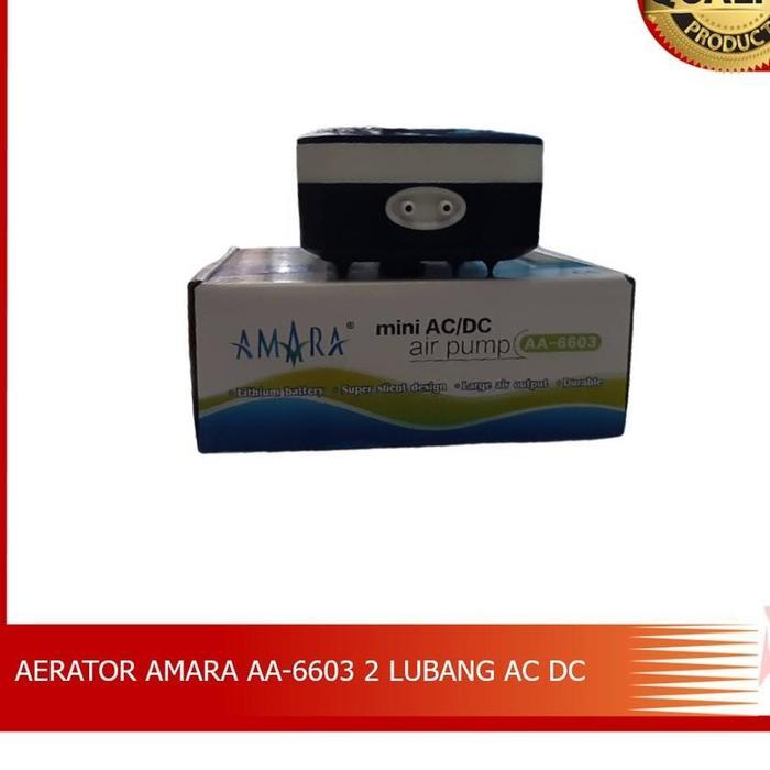 AERATOR AC/DC AMARA AA-6603 AERATOR 2 LUBANG ACDC AERATOR MANCING AERATOR EMERGENCY AERATOR PORTABLE