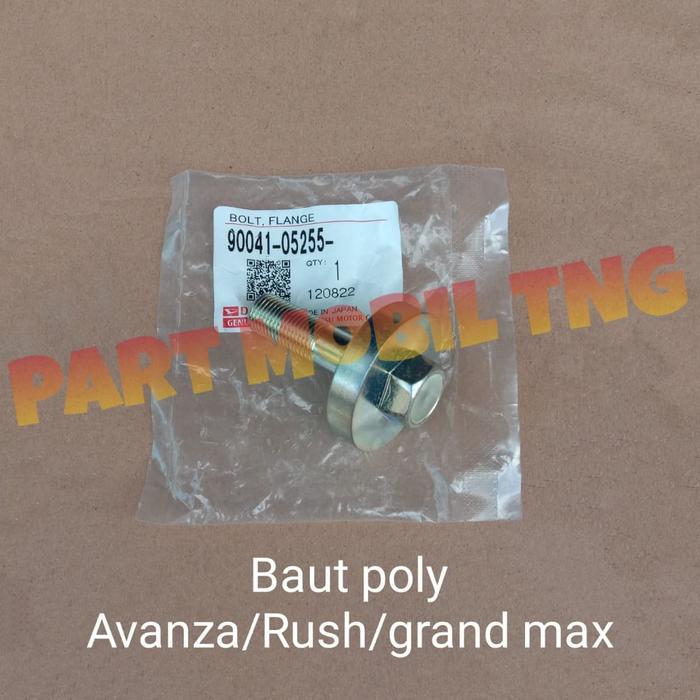 BAUT BOLD BOLT PULLEY AVANZA XENIA GRAND MAX RUSH TERIOS SIRION ORI OK.