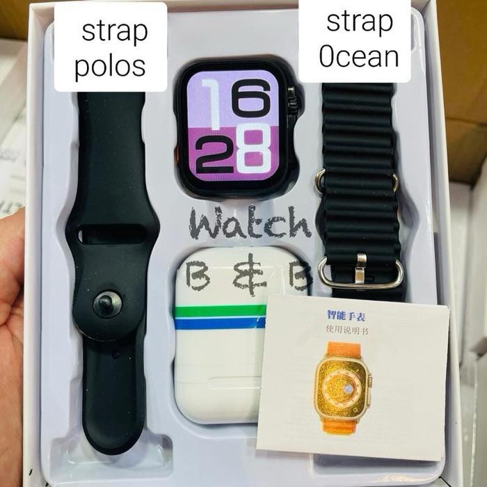 SMARTWATCH BBT8-I8 DOUBLLE STRAP W TWS PRO4