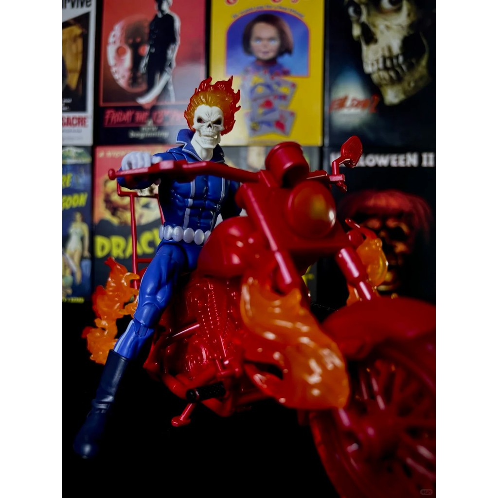 In Stock Marvel Legends Comic Series Ghost Rider (Johnny Blaze) Deluxe Edition Action Figure