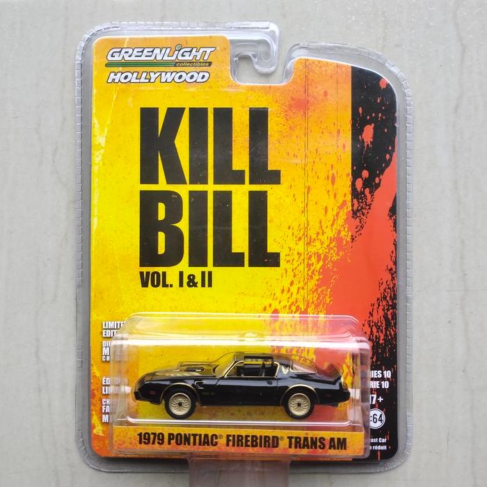 Greenlight Hollywood 1979 Pontiac Firebird Trans Am Kill Bill Terbaru 