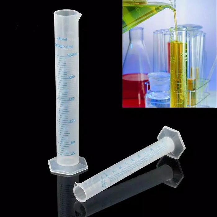 TABUNG UKUR 250ML TUBE UKUR 250ML TABUNG SILINDER 250ML BOTOL TABUNG U