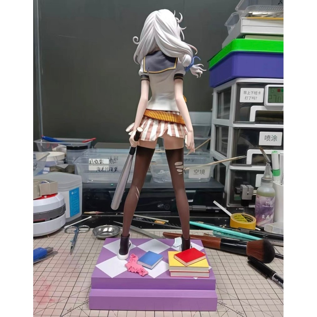 Honkai Impact 3 Figure Kiana Kaslana Figures Kawaii Game Peripherals Statue Model Collection Desk