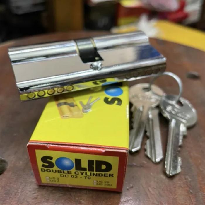 Silinder Cylinder Anak Kunci Solid 7Cm