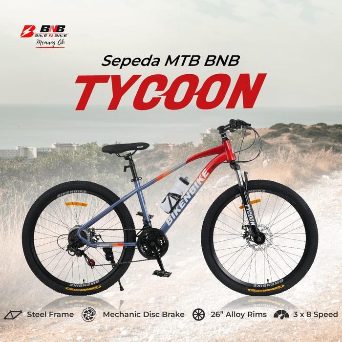 Sepeda Gunung MTB 26 BNB IGNITE 24 Speeed