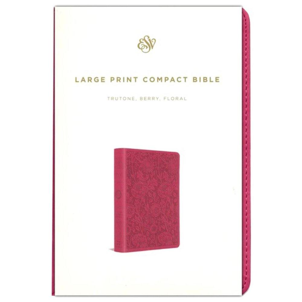 ESV Large Print Compact Bible (TruTone) LeatherSoft