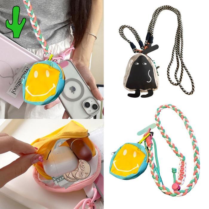 Tali Hp Gantungan Hp Leher Lucu Lanyard Hp Dan Dompet Kartun Kreatif Gantungan Hp Tas Selempan