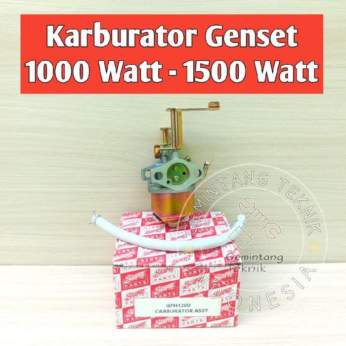 KARBURATOR CARBURATOR GENSET 4 TAK 1000 - 1500 WATT MER STARKE ORIGINAL KHUSUS