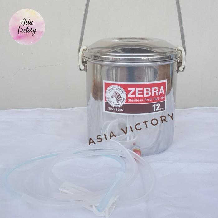 Wadah Enema/Enema Kopi Bucket/Ember Enema Kopi Stainless Steel 304