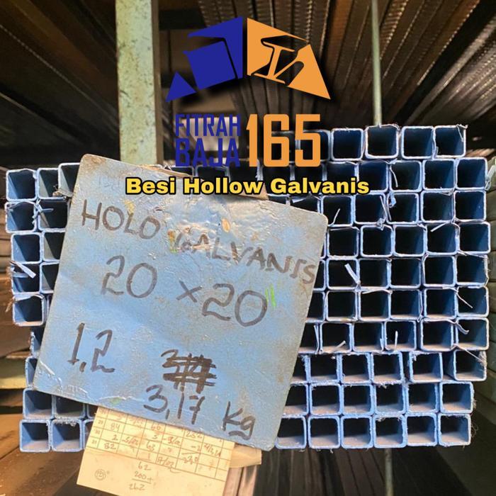 BESI HOLLOW/HOLLO/HOLO GALVANIS UKURAN 20X20 Baja