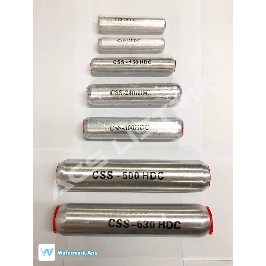 Verbending Alumunium CSS 150mm - Sock Skun / Kabel Konektor